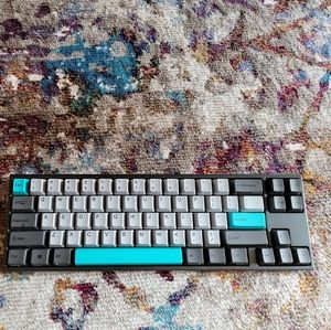 Ducky x Varmilo MIYA Mac Moonlight White LED 65% Dye Sub PBT Mechanical Keyboard